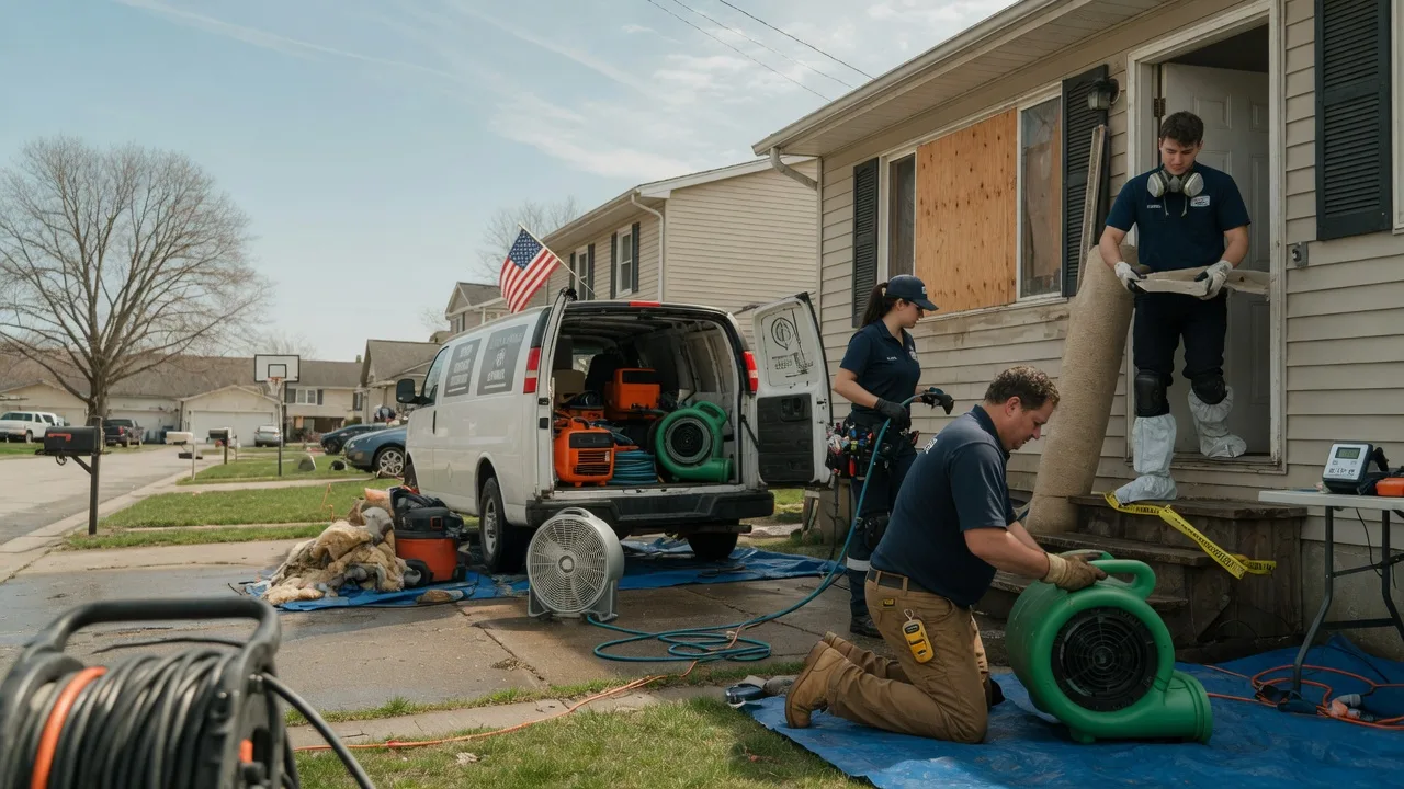 Water Damage Restoration in North Little Rock, AR near me